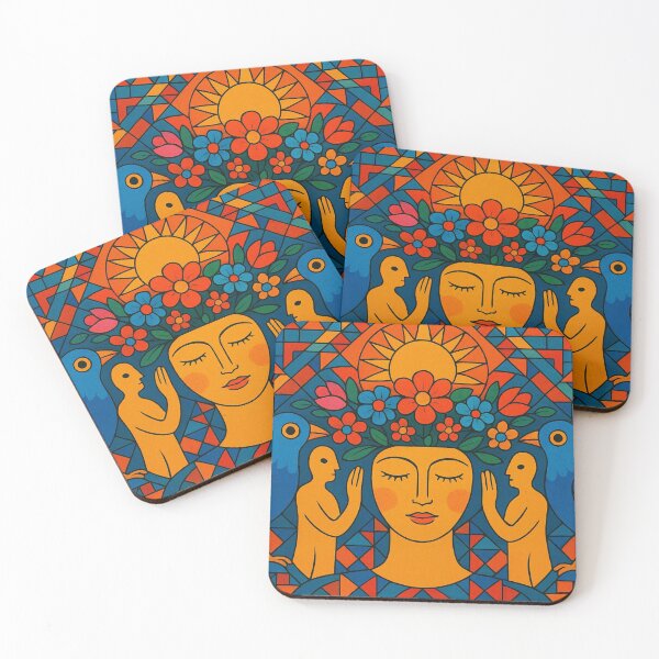 Item preview, Floral stillness symmetry designed and sold by Sigtrix.