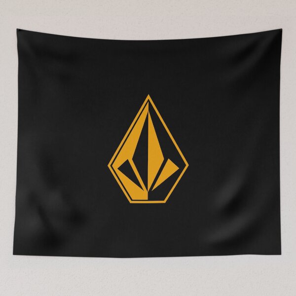 Item preview, one gold volc surfing logo designed and sold by briannauka.