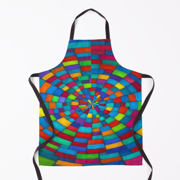 Item preview, Radiant circular geometric color explosion designed and sold by Sigtrix.