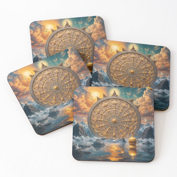 Item preview, The Wheel of Enlightenment designed and sold by Neon Nova Studio.