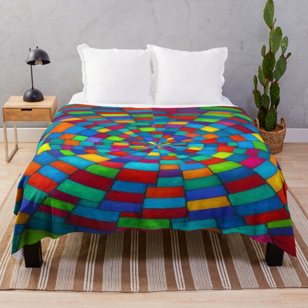 Item preview, Explosión de color geométrica circular radiante designed and sold by Sigtrix.