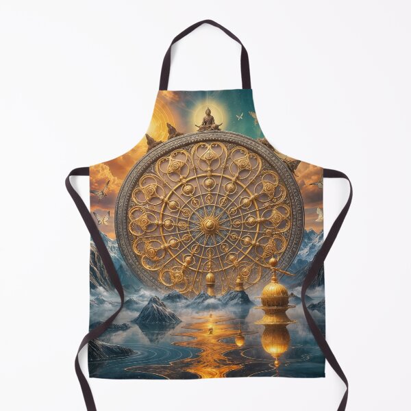 Item preview, The Wheel of Enlightenment designed and sold by Neon Nova Studio.