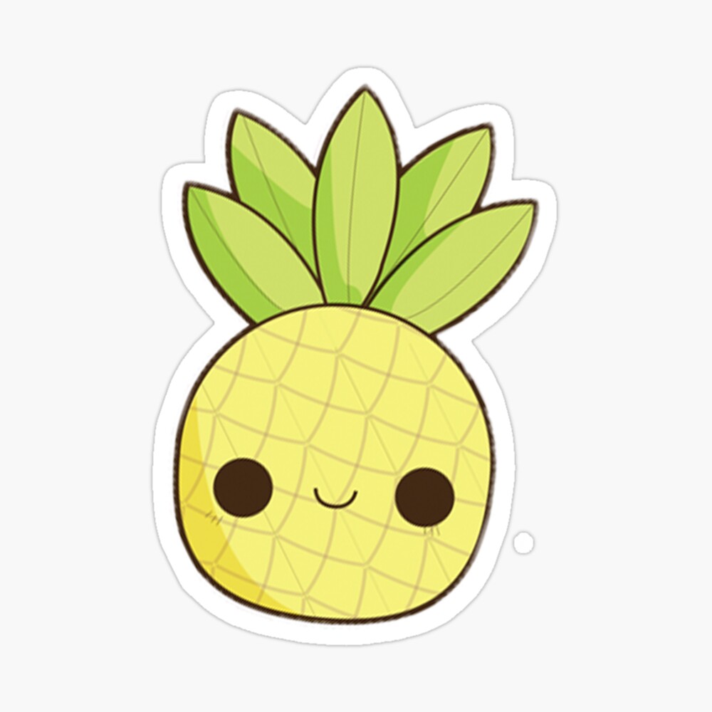 Pineapple Drawing Fruit, pineapple, food, smiley, fruit Nut png | PNGWing