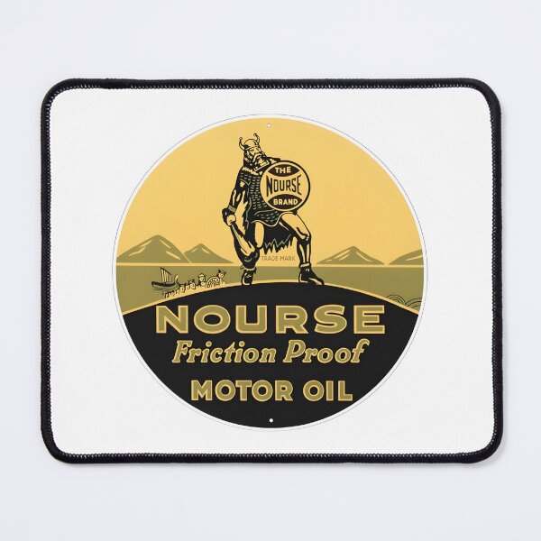 Item preview, Antique Nourse Friction Proof Motor Oil Viking Brand Sign designed and sold by CharlieDesings.