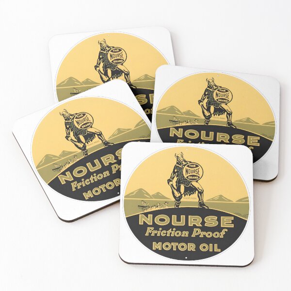 Item preview, Antique Nourse Friction Proof Motor Oil Viking Brand Sign designed and sold by CharlieDesings.