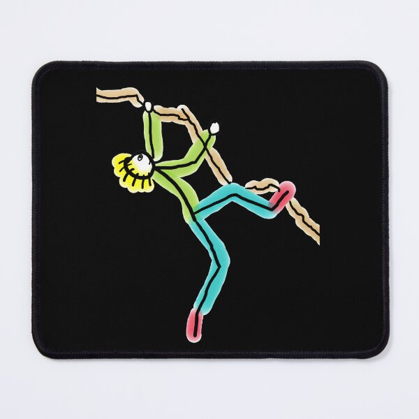 Item preview, Rock Climbing Stickman designed and sold by Mark-Ewbie.