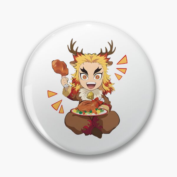 Item preview,  Kyojuro Rengoku – Flame Hashira designed and sold by Lionessty.