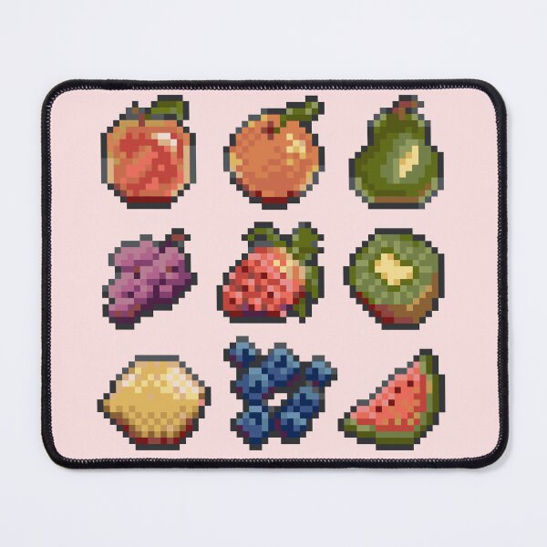 Item preview, Pixel art fruits designed and sold by jasmijndeklerk.