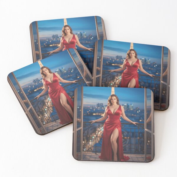 Item preview, Crimson Seduction Over Paris designed and sold by SunsetAngelsAI.