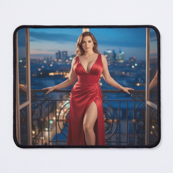 Item preview, Crimson Seduction Over Paris designed and sold by SunsetAngelsAI.