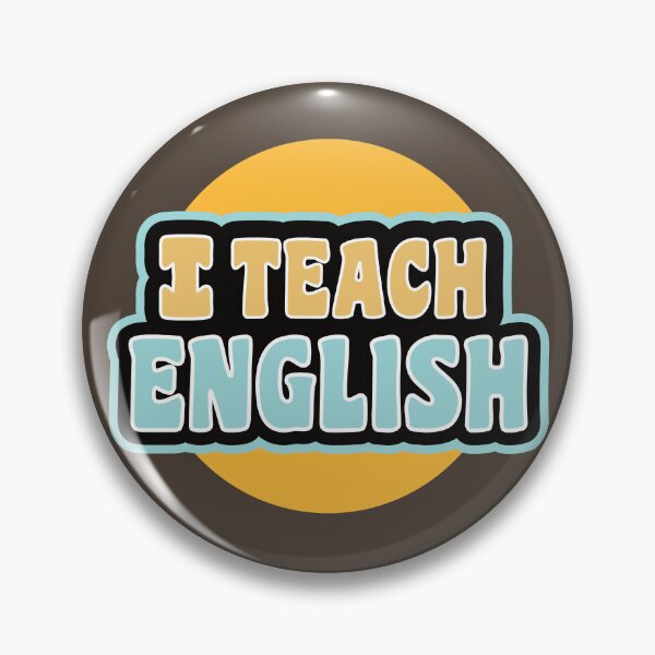 Item preview, I teach English designed and sold by Think4Prints.