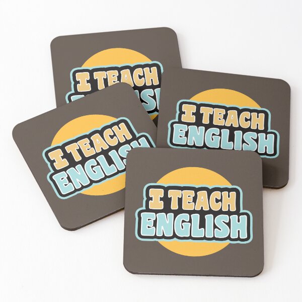 Item preview, I teach English designed and sold by Think4Prints.