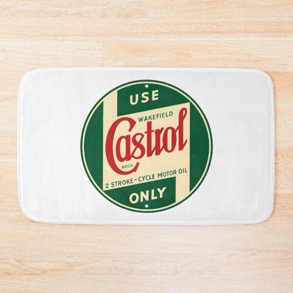 Item preview, Vintage Wakefield Castrol 2 Stroke-Cycle Motor Oil Round Sign designed and sold by CharlieDesings.