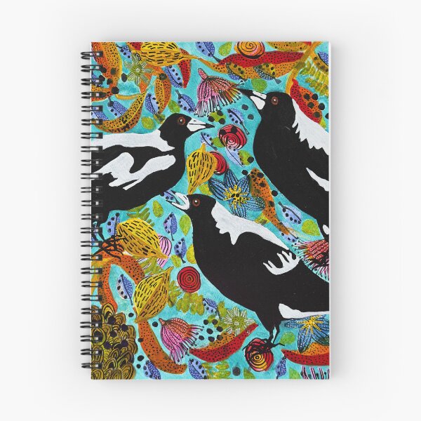 Item preview, Australian Magpies designed and sold by PeasandPaint.