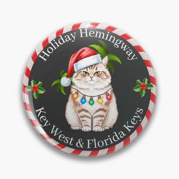 Item preview, Holiday Hemingway Key West and Florida Keys designed and sold by Catawampus-Cat.