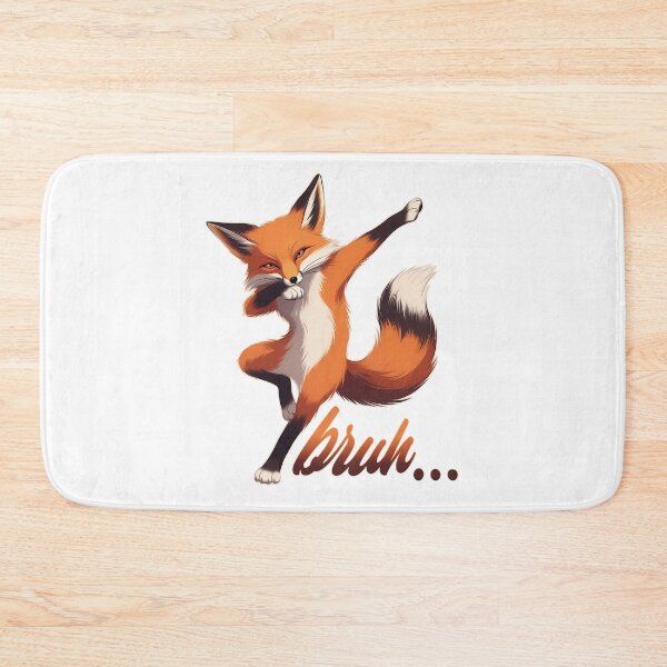 Item preview, Bruh Fox Dabbing Meme Funny Sarcastic Quote designed and sold by Mr Lee.