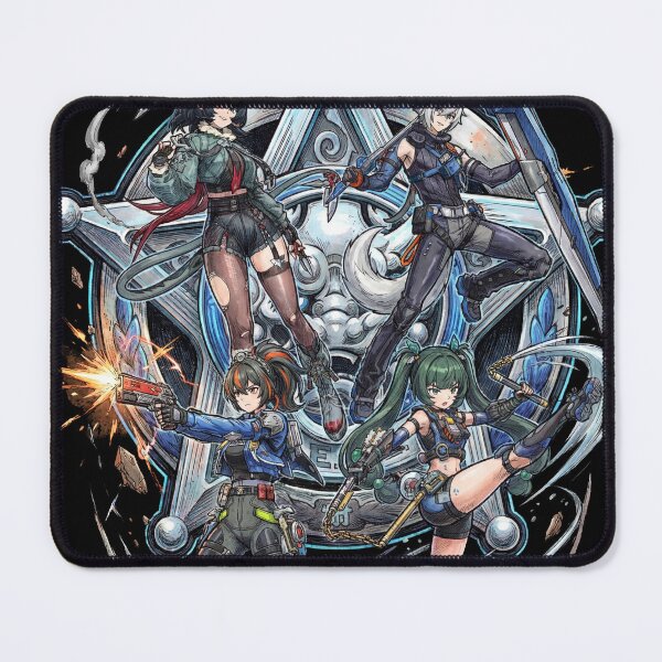 Item preview, Criminal Investigation Special Response Team Zenless Zone Zero ZZZ Qingyi Zhu Yuan Jane Doe Seth Lowell Police Officers New Eridu Public Security Fan Art Group Portrait Poster T-Shirt Sticker Gift designed and sold by Senpaiwaves.