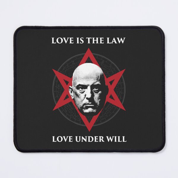 Item preview, Aleister Crowley designed and sold by BennyBearProof.