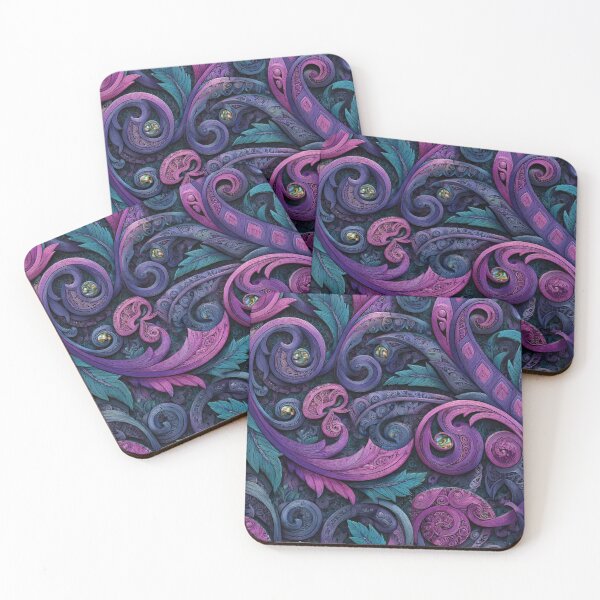 Item preview, Zealand Māori Paua Pattern Koru Design 716 designed and sold by GrinGalore.
