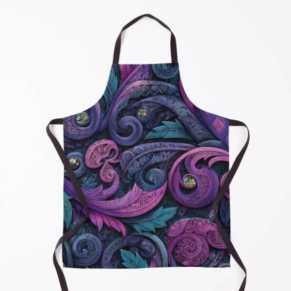 Item preview, Zealand Māori Paua Pattern Koru Design 716 designed and sold by GrinGalore.