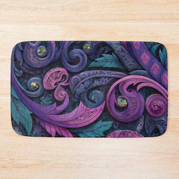 Item preview, Zealand Māori Paua Pattern Koru Design 716 designed and sold by GrinGalore.