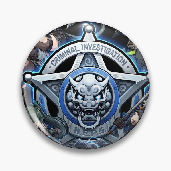 Item preview, Criminal Investigation Special Response Team Zenless Zone Zero ZZZ Qingyi Zhu Yuan Jane Doe Seth Lowell Police Officers New Eridu Public Security Fan Art Group Portrait Poster T-Shirt Sticker Gift designed and sold by Senpaiwaves.