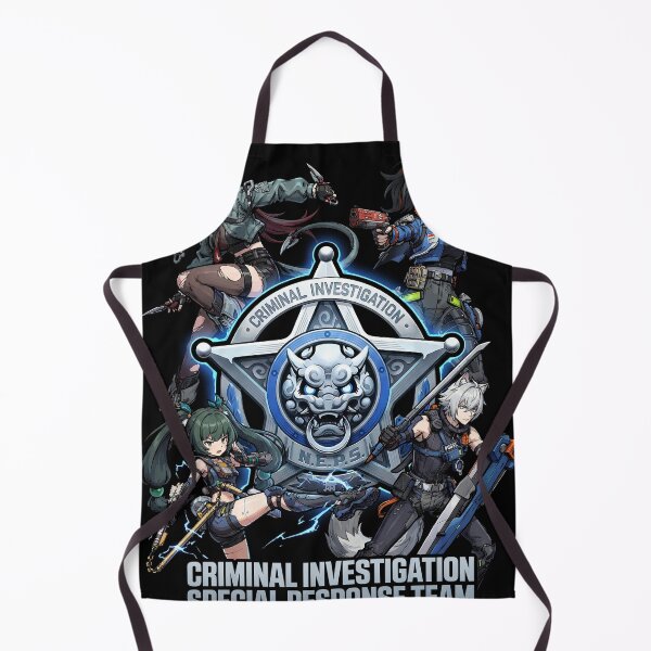 Item preview, Criminal Investigation Special Response Team Zenless Zone Zero ZZZ Qingyi Zhu Yuan Jane Doe Seth Lowell Police Officers New Eridu Public Security Fan Art Group Portrait Poster T-Shirt Sticker Gift designed and sold by Senpaiwaves.