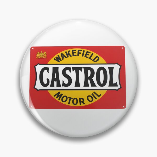 Item preview, Vintage Wakefield Castrol Motor Oil Rectangular Enamel Sign designed and sold by CharlieDesings.