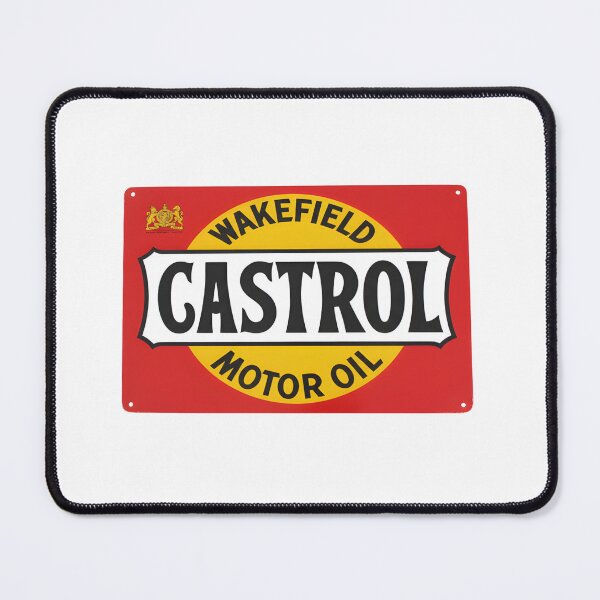 Item preview, Vintage Wakefield Castrol Motor Oil Rectangular Enamel Sign designed and sold by CharlieDesings.