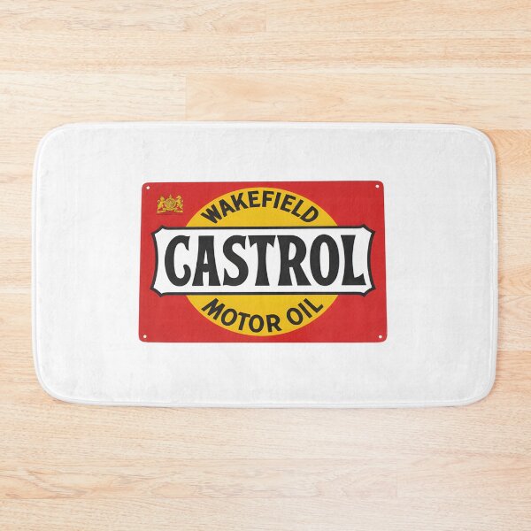 Item preview, Vintage Wakefield Castrol Motor Oil Rectangular Enamel Sign designed and sold by CharlieDesings.