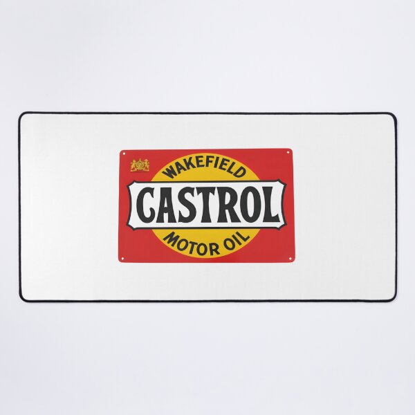 Item preview, Vintage Wakefield Castrol Motor Oil Rectangular Enamel Sign designed and sold by CharlieDesings.