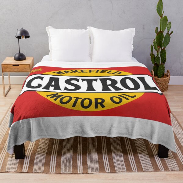 Item preview, Vintage Wakefield Castrol Motor Oil Rectangular Enamel Sign designed and sold by CharlieDesings.