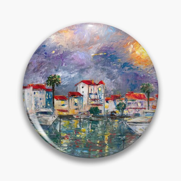 Item preview, Morning Light over Empuriabrava designed and sold by Natalia_Shchip.