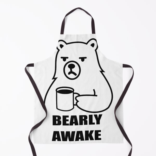 Item preview, Bearly Awake – Morning Coffee Bear designed and sold by quibrak.
