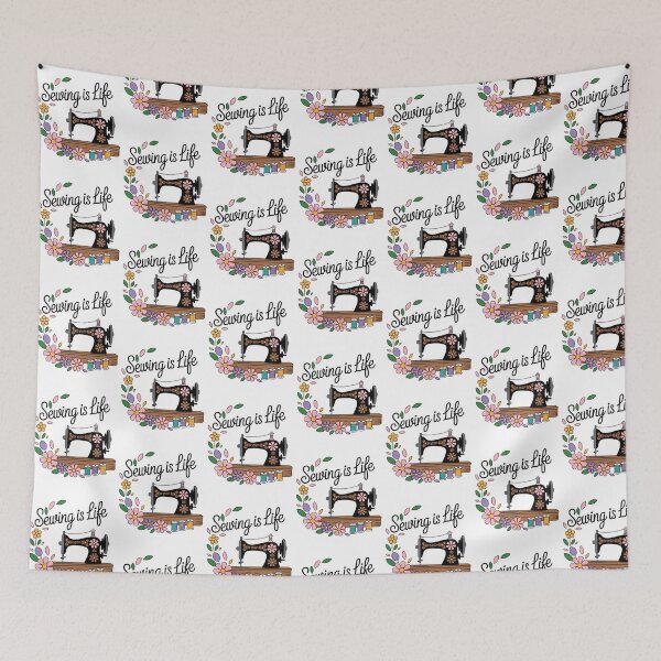 Item preview,  Sewing Is Life I Love Sewing designed and sold by AleksandraJac05.