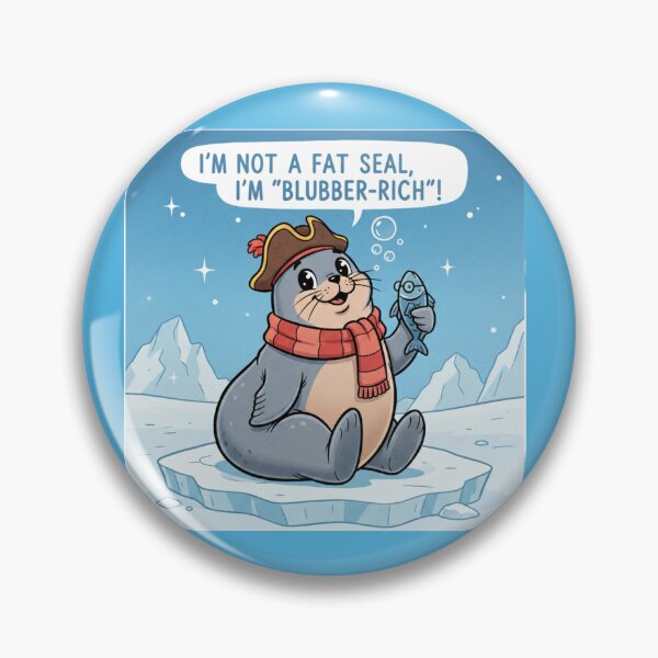 Item preview, The Blubber King: "I'm Not Fat, I'm Blubber-Rich!" designed and sold by Tanlyco.