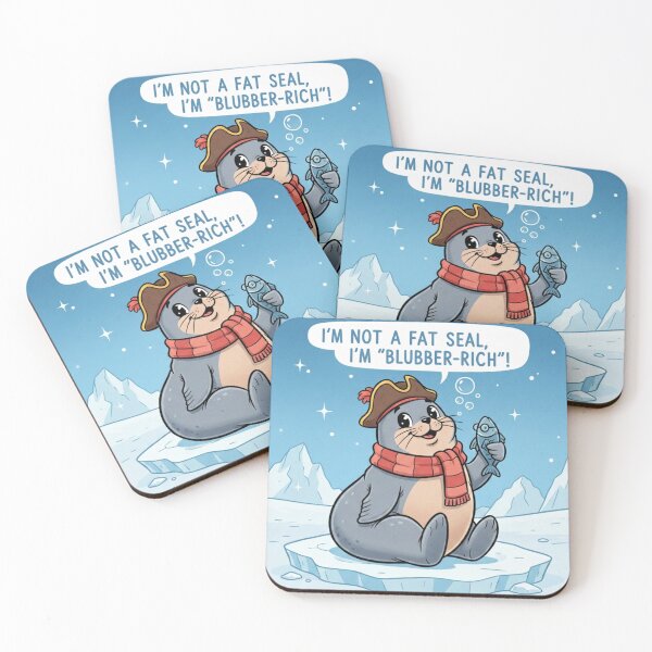 Item preview, The Blubber King: "I'm Not Fat, I'm Blubber-Rich!" designed and sold by Tanlyco.