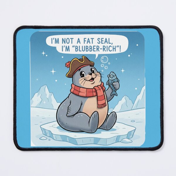 Item preview, The Blubber King: "I'm Not Fat, I'm Blubber-Rich!" designed and sold by Tanlyco.