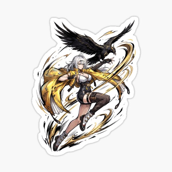 Yixuan Zenless Zone Zero ZZZ Yunkui Summit High Preceptor Rupture Auric Ink Sheer Damage Void Hunter Meditation State Regulated Breathing Fan Art Portrait Poster T-Shirt Sticker Gift Sticker