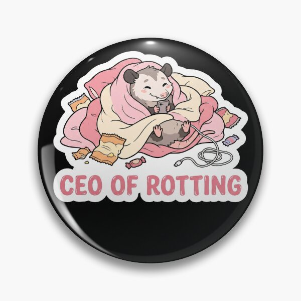 Item preview, CEO of Rotting Funny Opossum Bed Rotting Meme designed and sold by Sassy Cult.