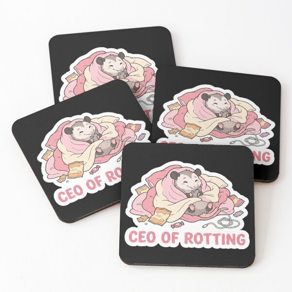 Item preview, CEO of Rotting Funny Opossum Bed Rotting Meme designed and sold by Sassy Cult.