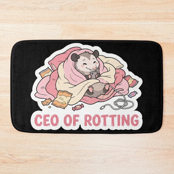 Item preview, CEO of Rotting Funny Opossum Bed Rotting Meme designed and sold by Sassy Cult.