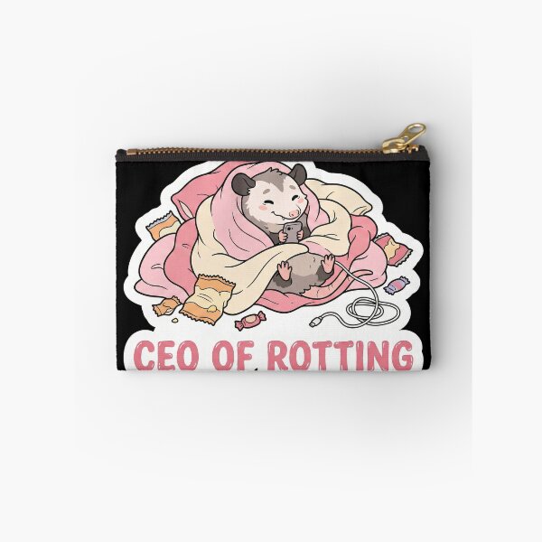 Item preview, CEO of Rotting Funny Opossum Bed Rotting Meme designed and sold by Sassy Cult.