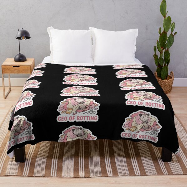 Item preview, CEO of Rotting Funny Opossum Bed Rotting Meme designed and sold by Sassy Cult.