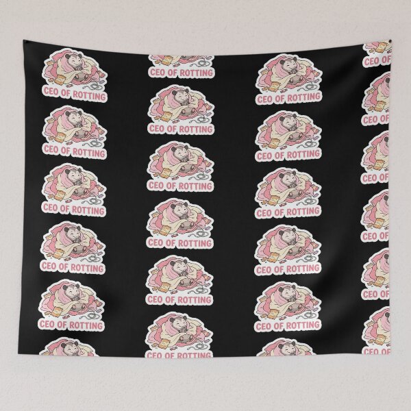 Item preview, CEO of Rotting Funny Opossum Bed Rotting Meme designed and sold by Sassy Cult.