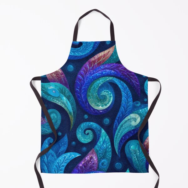 Item preview, Zealand Māori Paua Pattern Koru Design 719 designed and sold by GrinGalore.