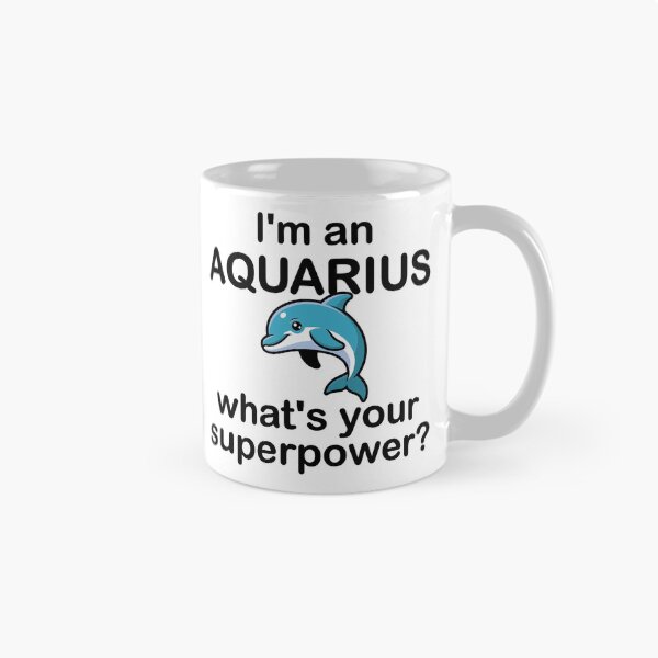 Item preview, I'm an Aquarius - what's your superpower? designed and sold by TeeZenDesigns.