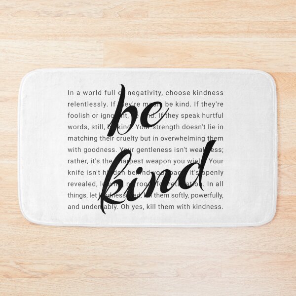 Item preview, Be Kind Modern Script Text Design designed and sold by FaithFancies.
