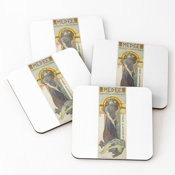 Item preview, Poster for Médée (Sarah Bernhardt) by Alphonse Mucha designed and sold by Matthew Kinnersly.