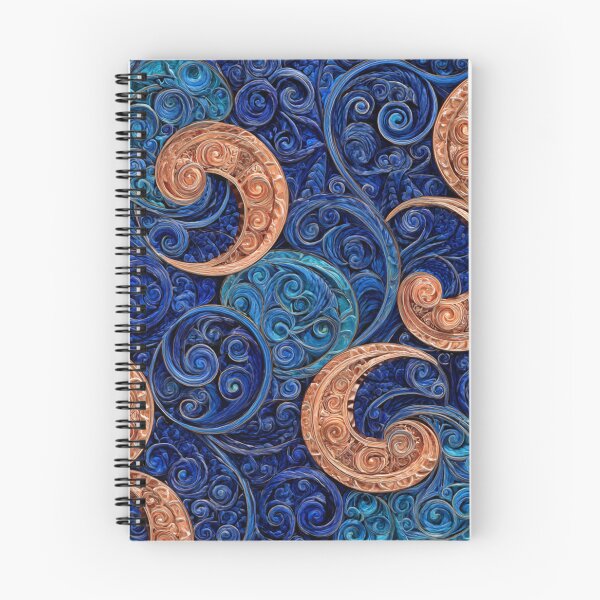 Item preview, Zealand Māori Paua Pattern Koru Design 720 designed and sold by GrinGalore.